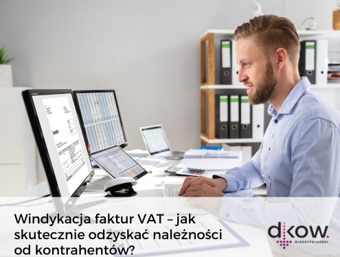 windykacja faktur VAT - dkow wierzytelność