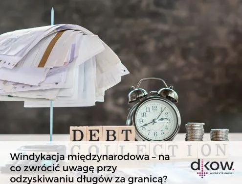 windykacja faktur miedzynarodowych - dkow