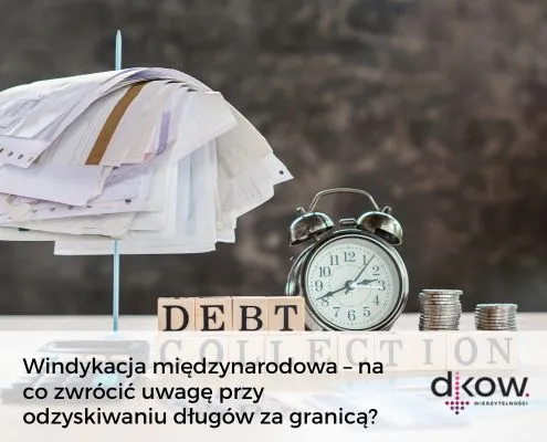 windykacja faktur miedzynarodowych - dkow