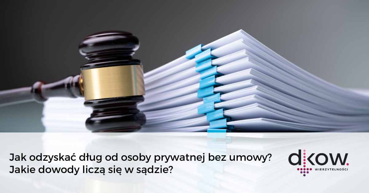 windykacja osoby prywatnej, firma windykacyjna